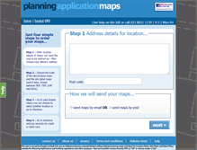 Tablet Screenshot of owbc.planningapplicationmaps.co.uk